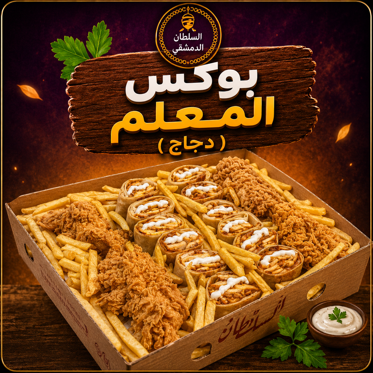 بوكس المعلم (  دجاج  )